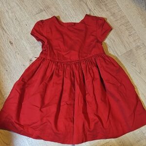 Ralph Lauren Classic Red Formal Kids Dress